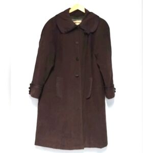 Vintage Gina Baçconi -Creazioni Original women's winter coat àrmy green …